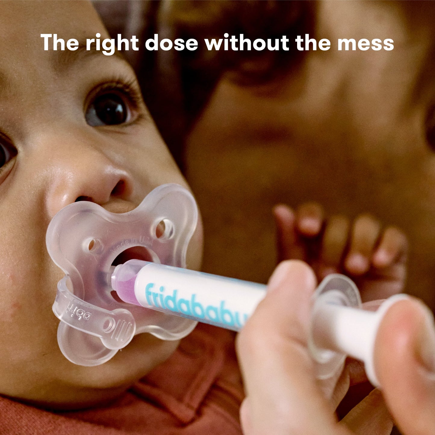 Medifrida Accu-Dose Baby Medicine Syringe with Pacifier Tip