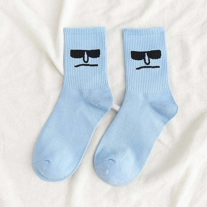 1 Pair Harajuku Candy Color Socks – Funky Kawaii Unisex Crew Style