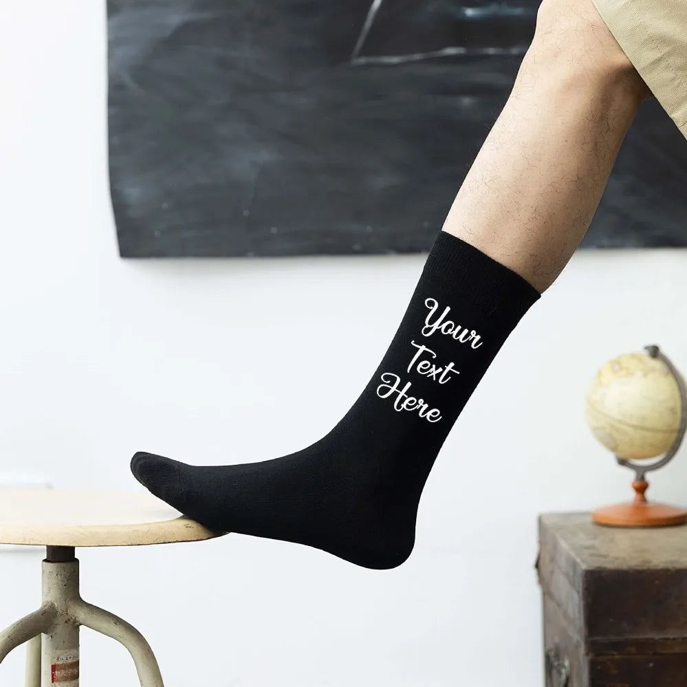 Personalized Wedding Socks – Custom Groom, Best Man & Father of the Bride/Groom Gift