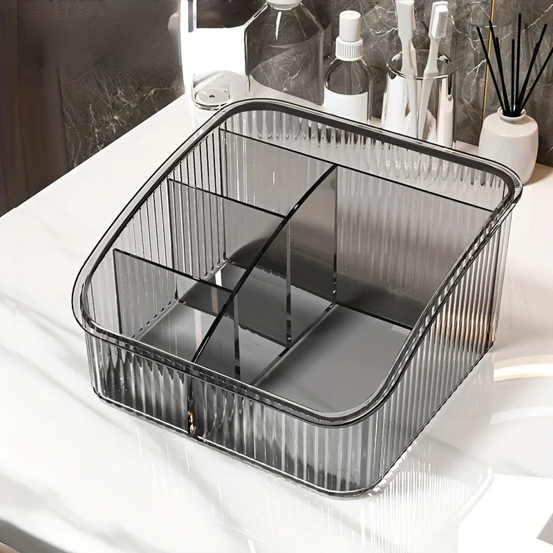 Cosmetics Storage Box – Desktop Organizer for Skincare & Makeup