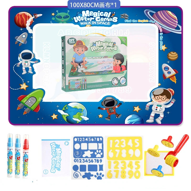 100x80CM Magic Water Drawing Mat for Kids