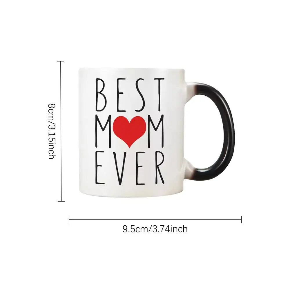 Color-Changing Ceramic Mom Mug – Mother's Day & Birthday Gift