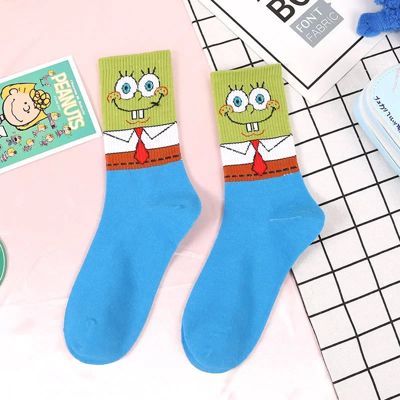 High-Quality Unisex Street Style Cotton Socks – Long Tube Hip-Hop Basketball Socks