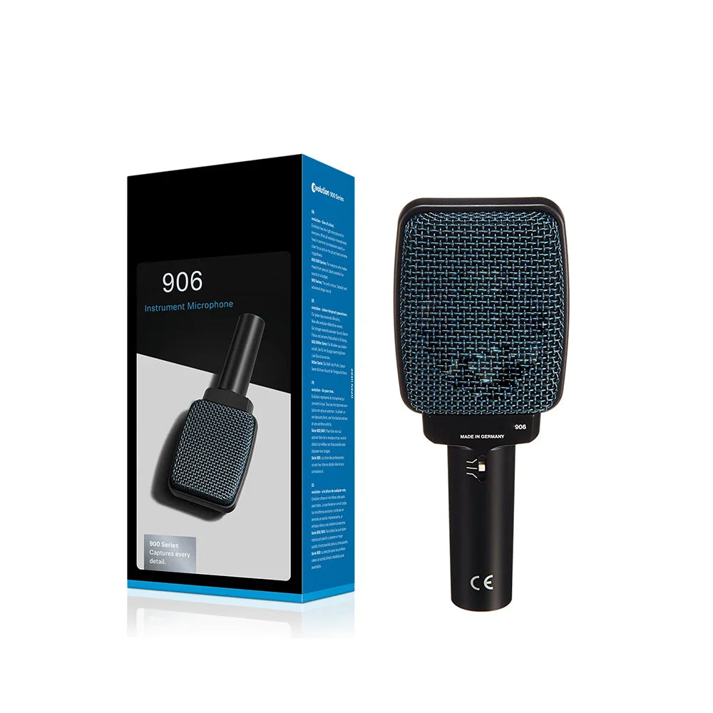 E906 Super-Cardioid Microphone with Clamp – High-Quality Instrument Microfono