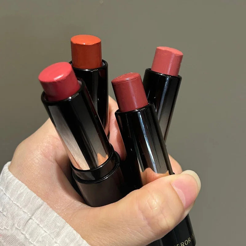 Low-Saturation Mirror Lip Gloss – Moisturizing Nude Tint Lipstick