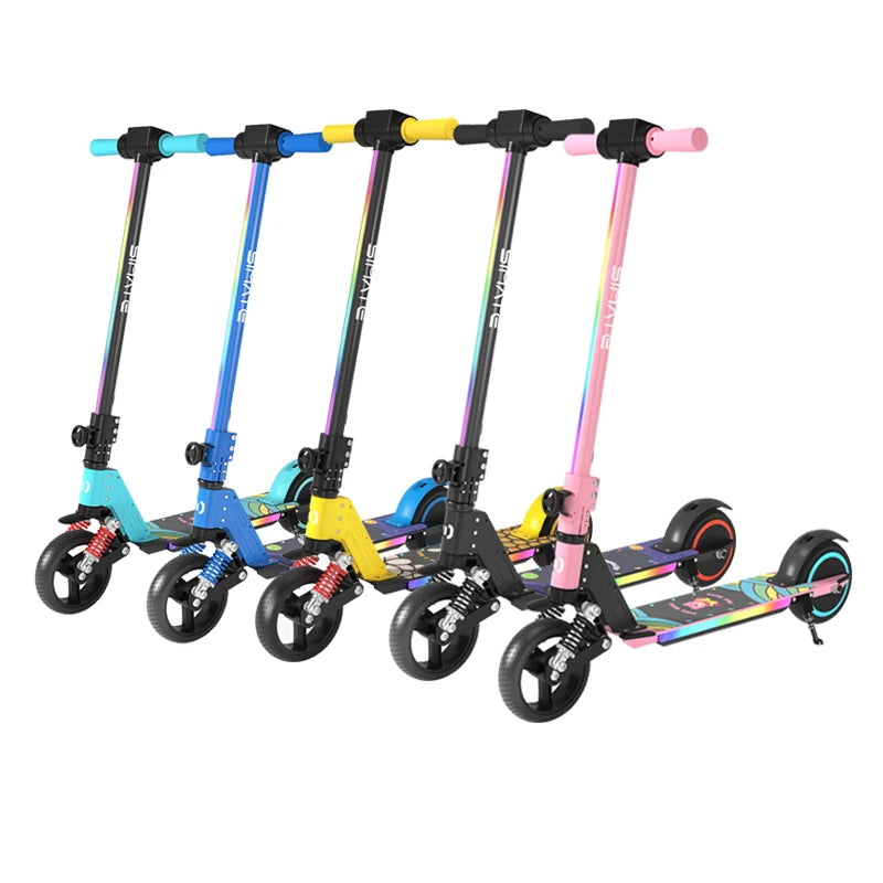 S5 Kids Electric Scooter – 24V, 130W Motor, 14km/h Max Speed, 8KM Range