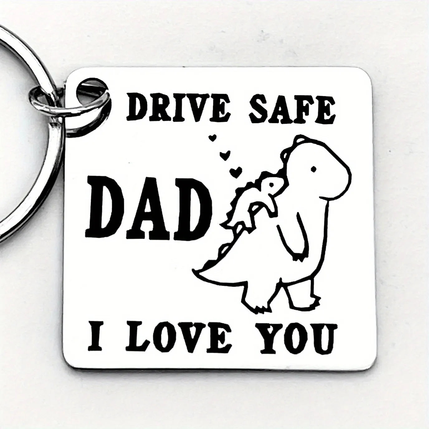 Drive Safe Dad Keychain – Unique & Loving Father’s Day or Birthday Gift