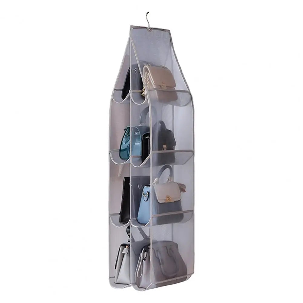Transparent Purse Organizer with Compartments