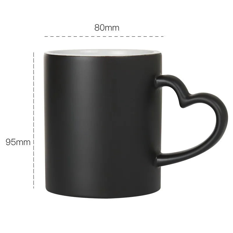 Personalized Magic Mug – Custom Heat-Activated Color Changing Cup with Photo or Text