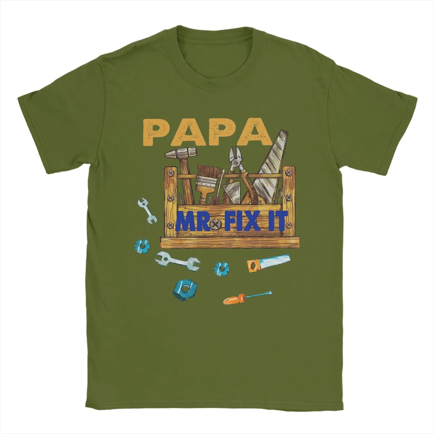 Papa Mr. Fix It T-Shirt – Happy Father's Day Gift for Men & Women
