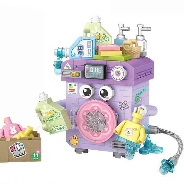 House Building Blocks Dessert Store Street View Snack Street Children's Toys Boys and Girls Gifts Compatible With Lego