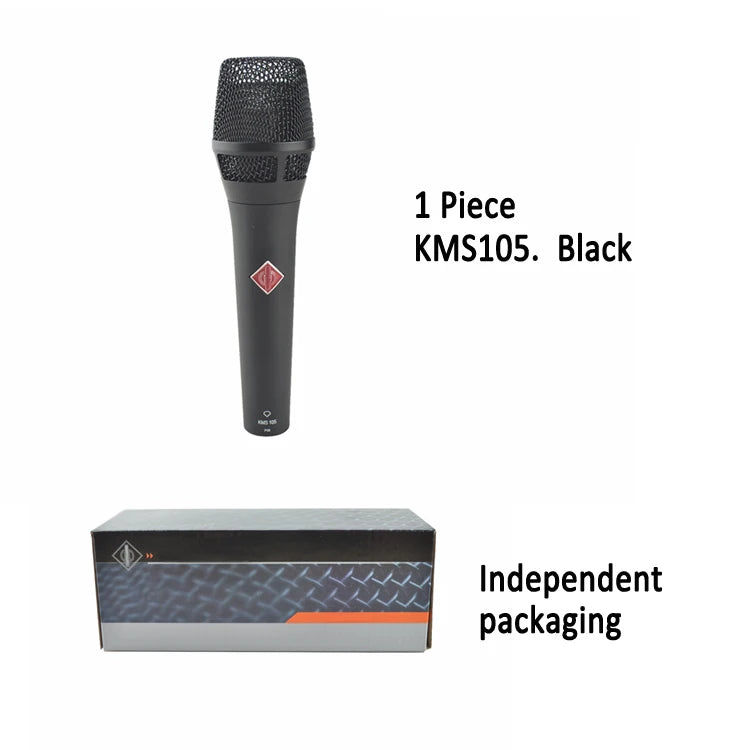 KMS105 Supercardioid Condenser Microphone – Vocal Mic for Audio & Studio Recording