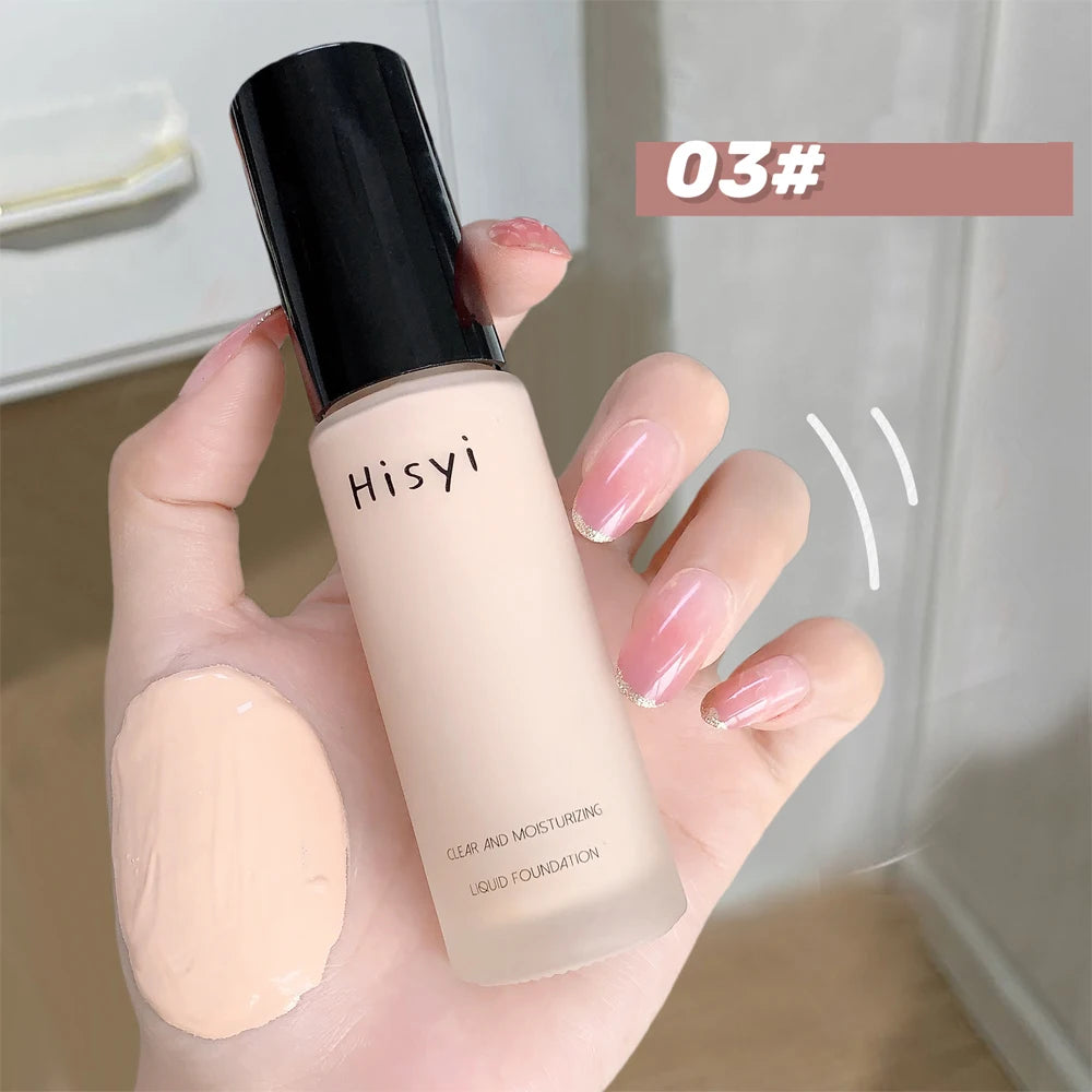 Liquid Foundation – Natural, Lightweight Coverage for Flawless, Bare-Face Look & Blemish Concealing