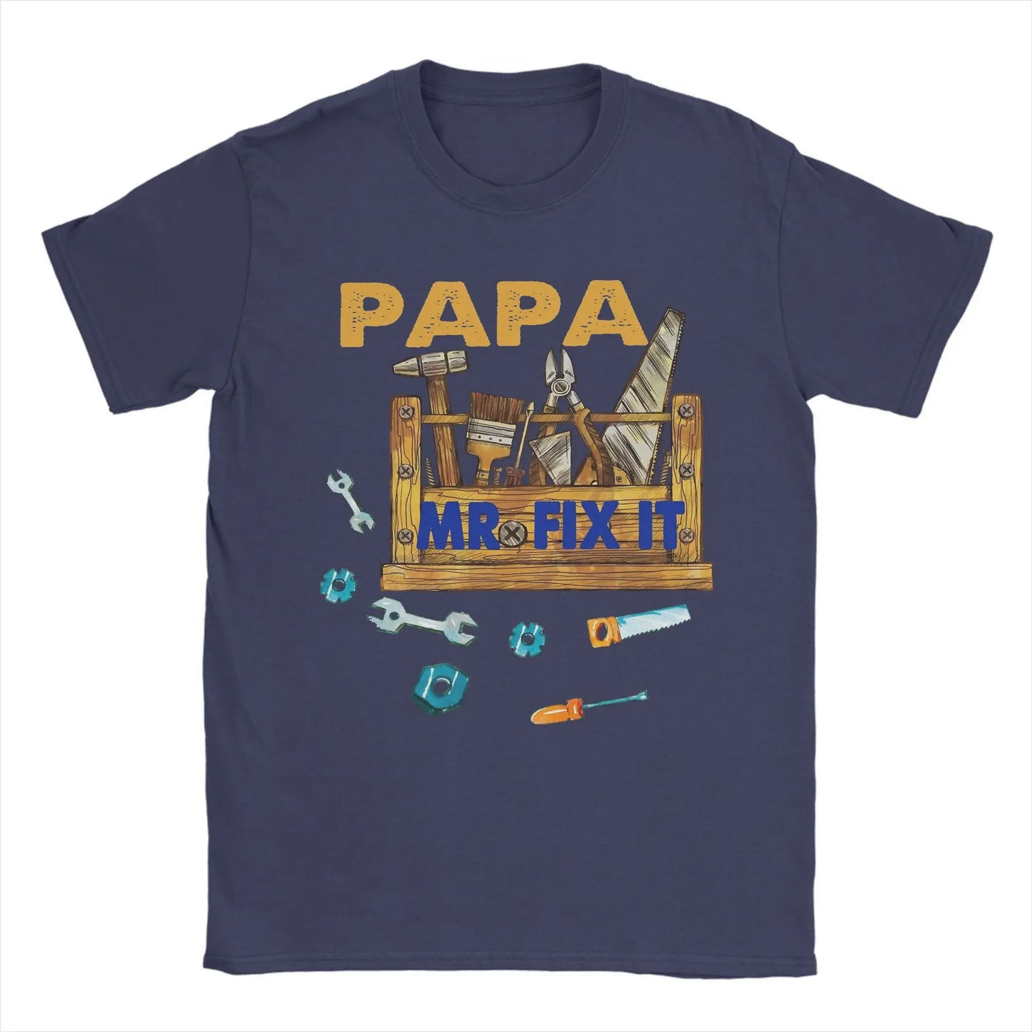 Papa Mr. Fix It T-Shirt – Happy Father's Day Gift for Men & Women