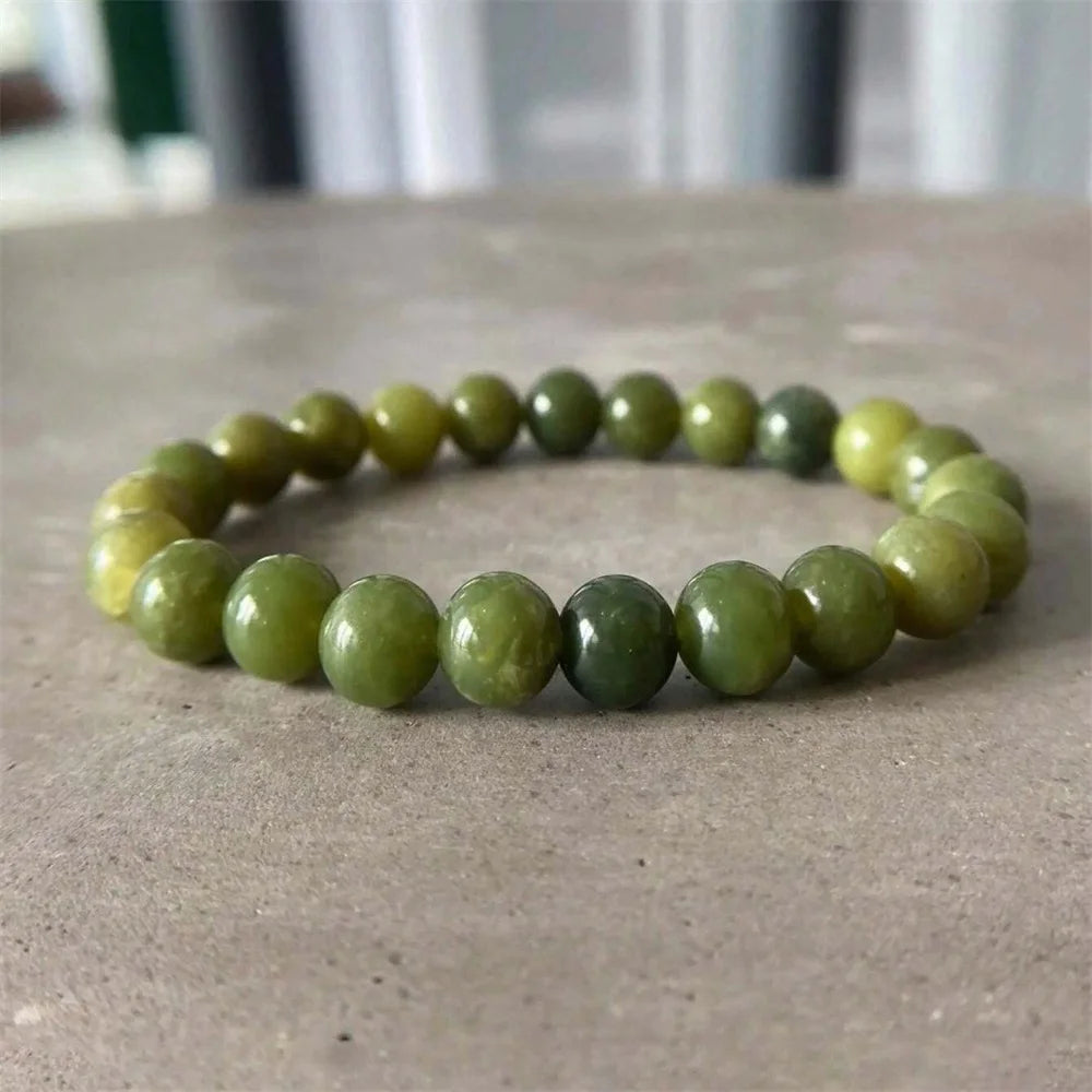 Natural Bloodstone Geometric Bracelet – Unisex Summer Lucky Gift for Father’s Day & Birthdays