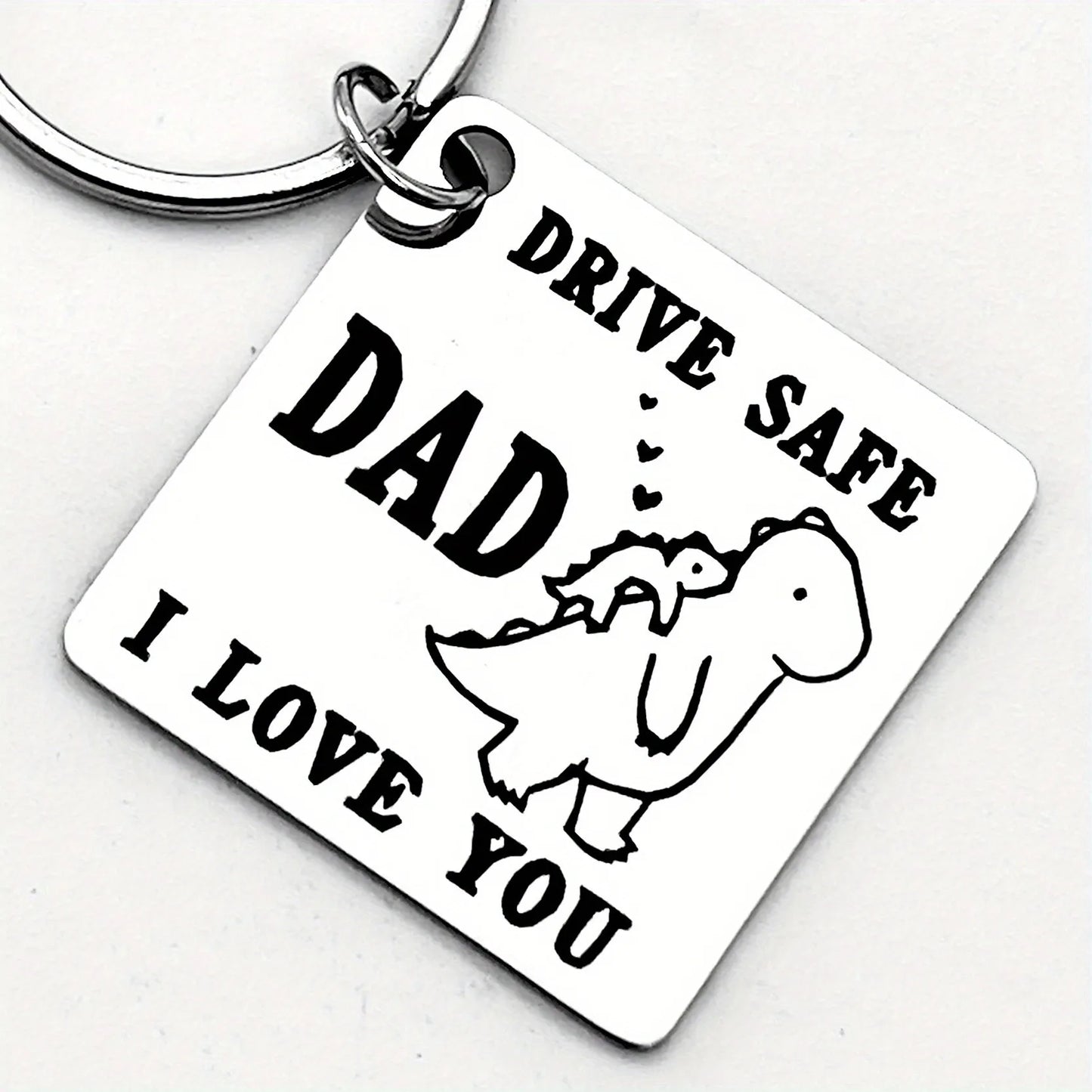 Drive Safe Dad Keychain – Unique & Loving Father’s Day or Birthday Gift