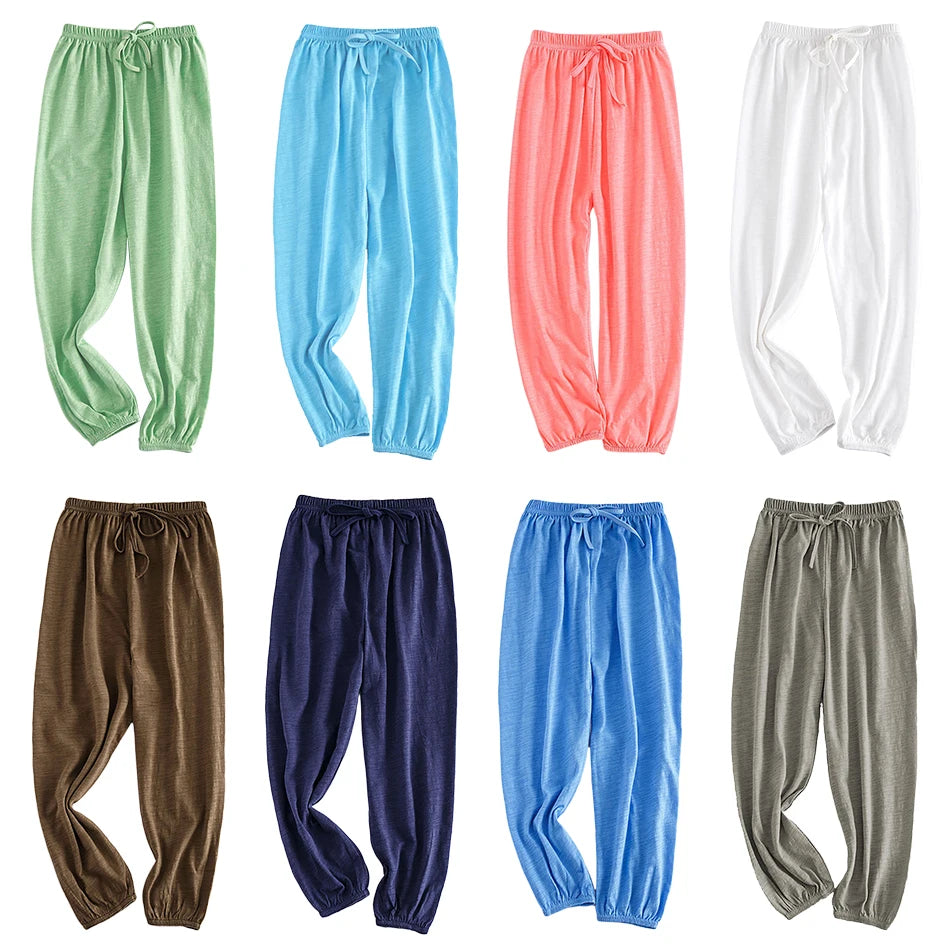 Kids Bamboo Pants – Unisex Wide-Leg Summer Comfort Wear