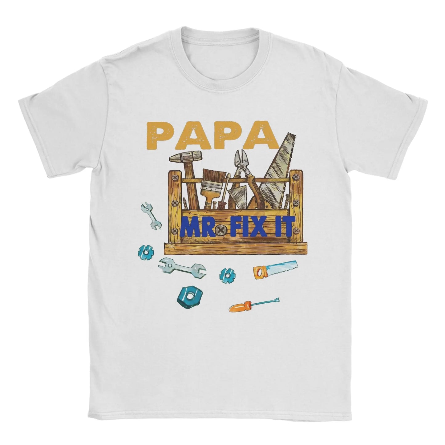 Papa Mr. Fix It T-Shirt – Happy Father's Day Gift for Men & Women