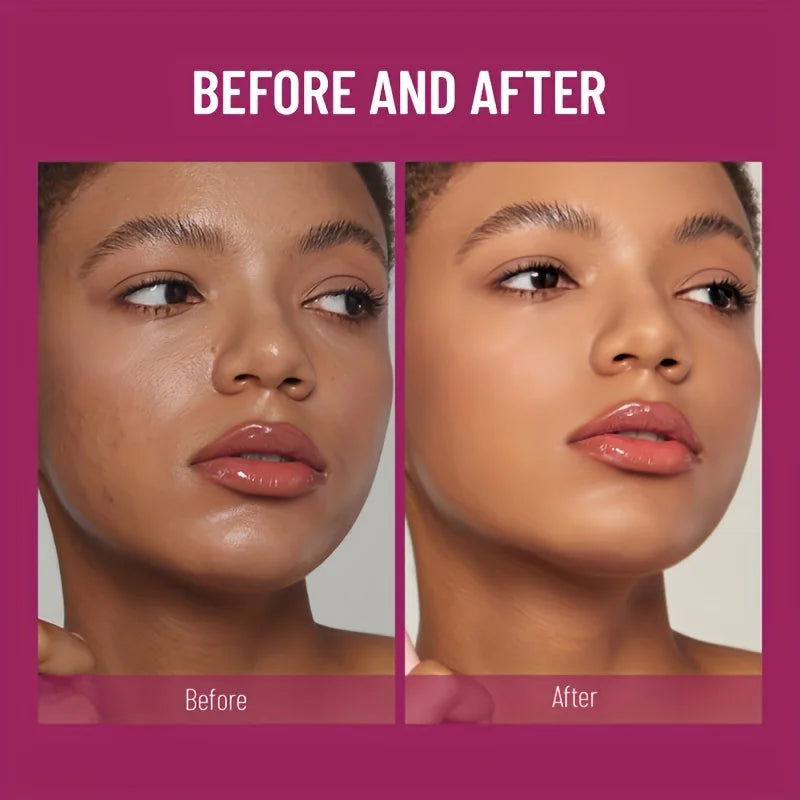 Sponge Head Liquid Concealer – Long-Lasting Coverage for Dark Circles & Blemishes