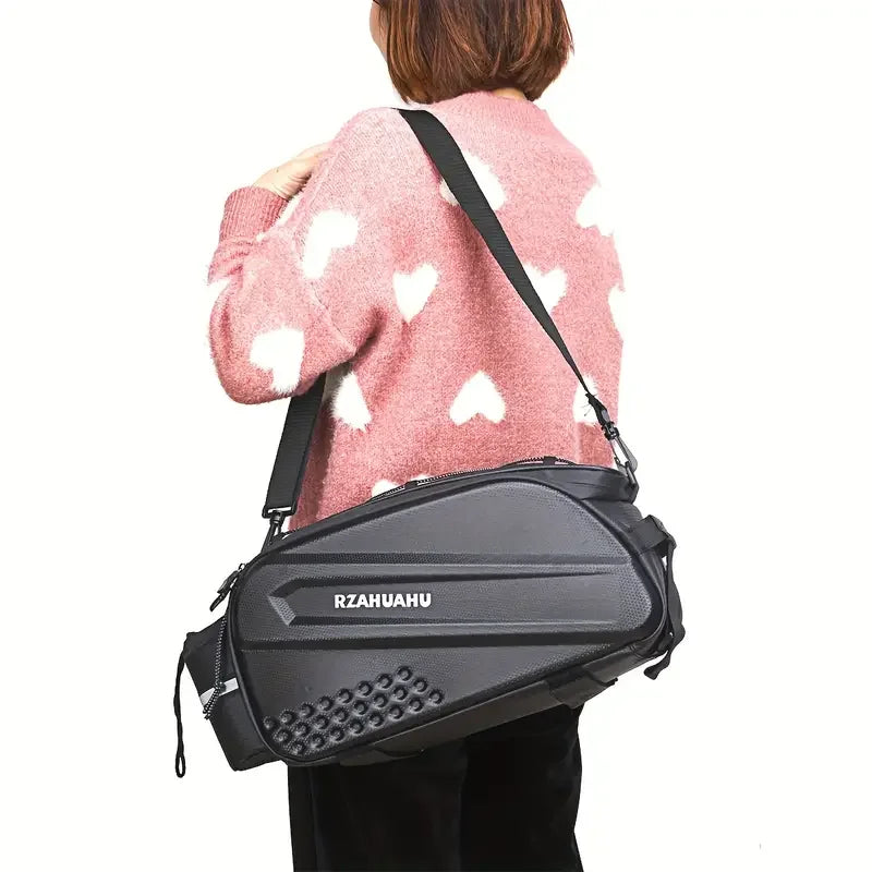 Bicycle Camel Bag – Large Capacity Foldable Rear Seat Bag for Mountain Bikes