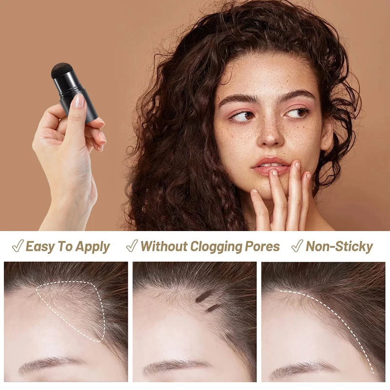 Instant Hairline Powder – Long-Lasting Root & Beard Concealer