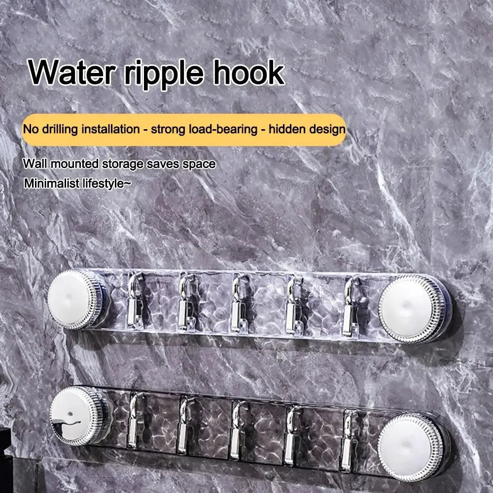Rotating Suction Cup Towel Rack – Adjustable Wall-Mounted Bathroom Hook