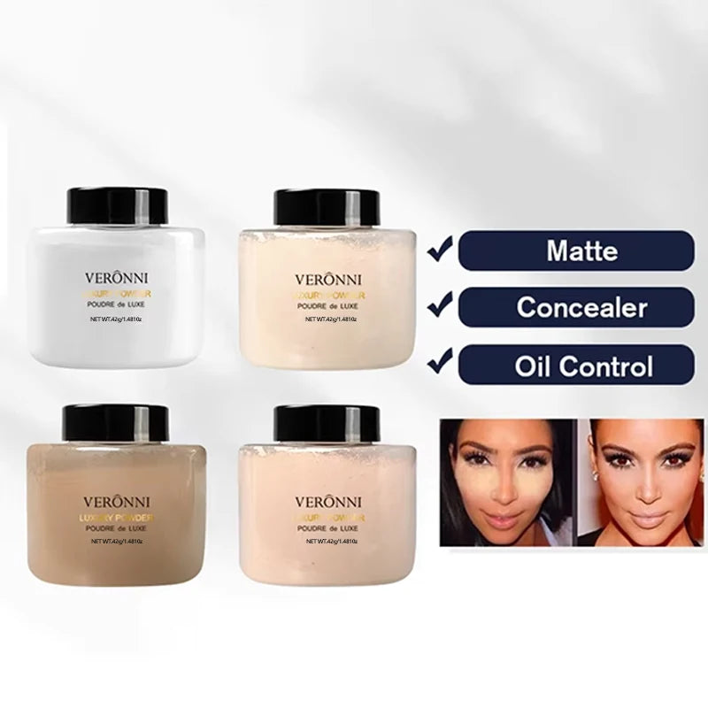 Banana Loose Powder – Pore-Reducing, Long-Lasting Matte Makeup