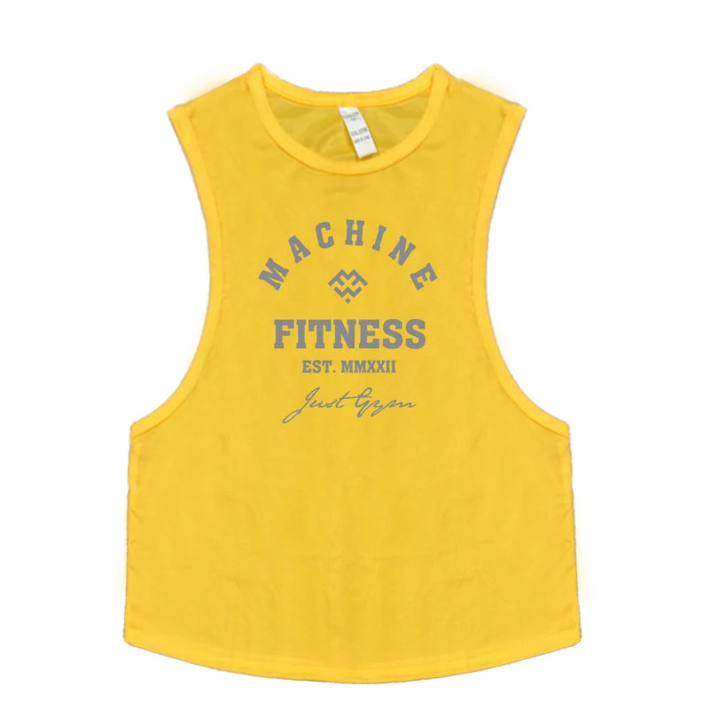 Men’s Muscle Tank Top – Sleeveless Quick-Dry Mesh Gym Vest