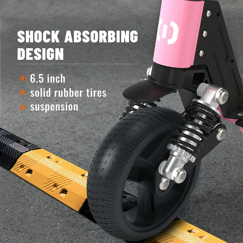S5 Kids Electric Scooter – 24V, 130W Motor, 14km/h Max Speed, 8KM Range