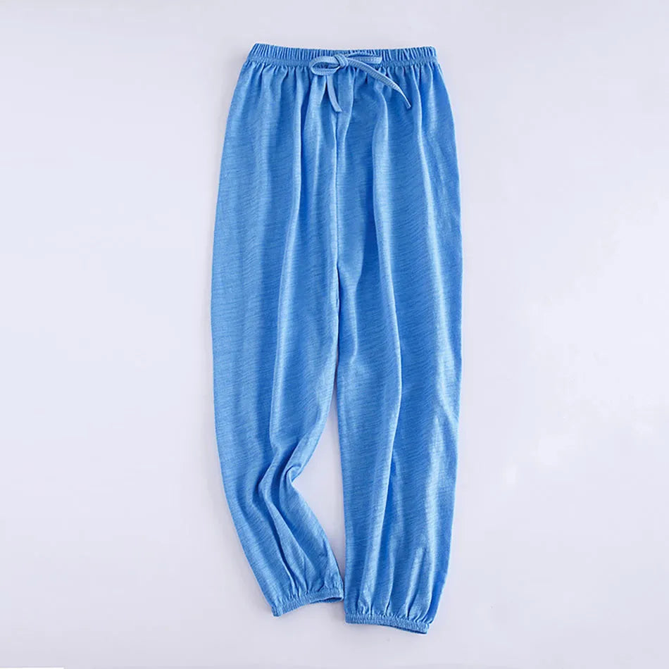 Kids Bamboo Pants – Unisex Wide-Leg Summer Comfort Wear