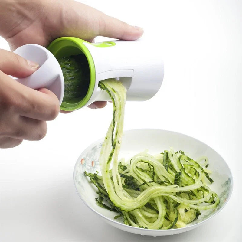 LMETJMA Heavy Duty Spiralizer – Vegetable Slicer & Zucchini Noodle Maker