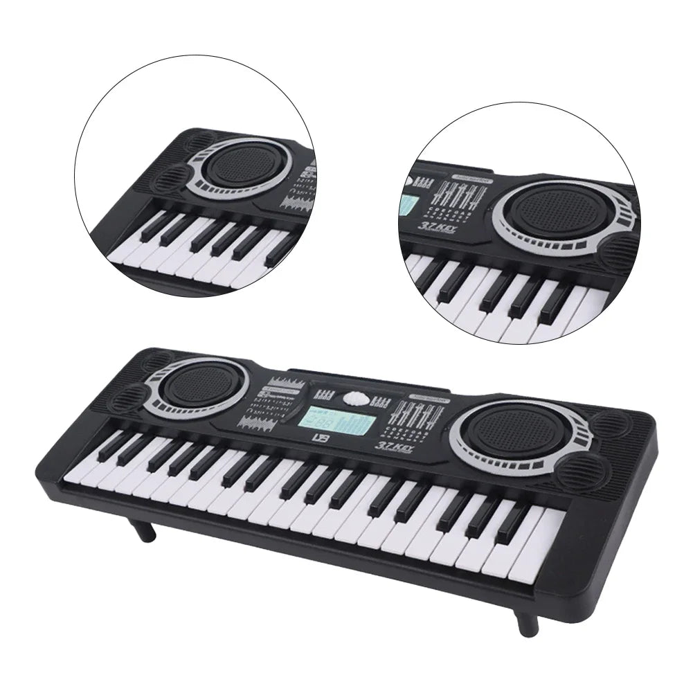 37-Key Children's Electronic Piano – Portable Educational Musical Toy