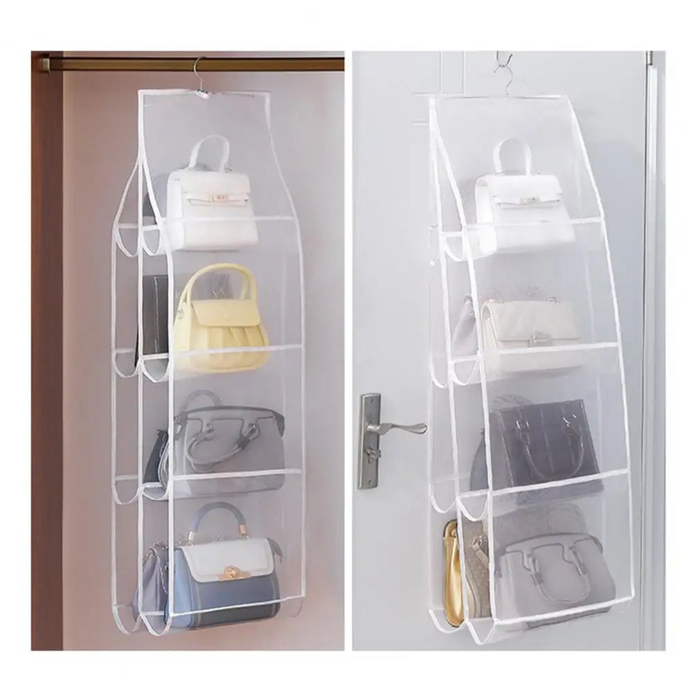 Transparent Purse Organizer with Compartments