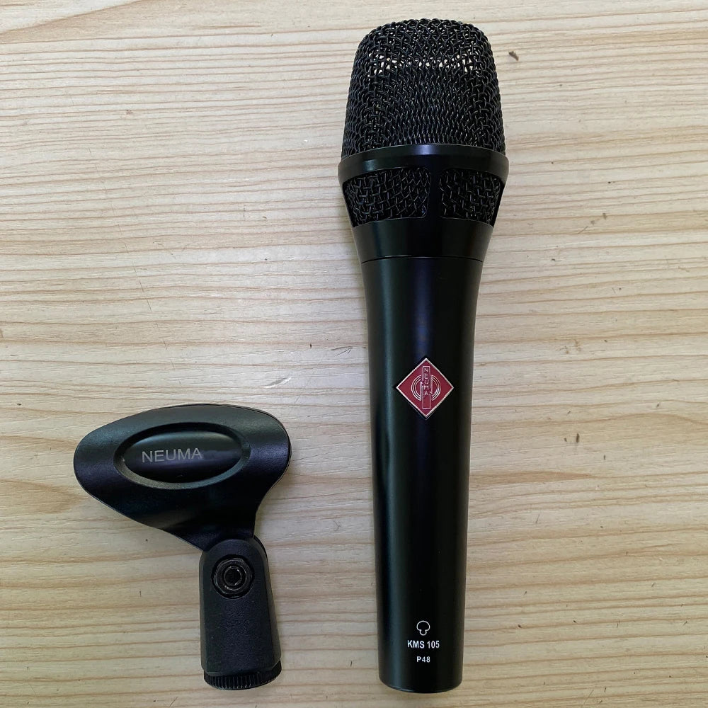 KMS105 Supercardioid Condenser Microphone – Vocal Mic for Audio & Studio Recording