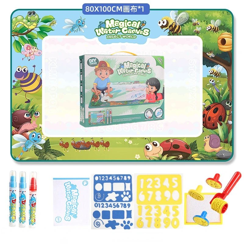 100x80CM Magic Water Drawing Mat for Kids