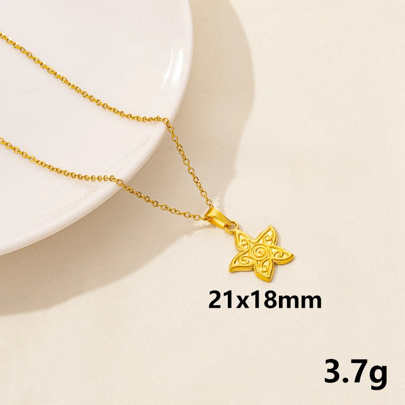 Punk Shark Charm Necklace – Ocean Animal Pendant Choker for Men & Women