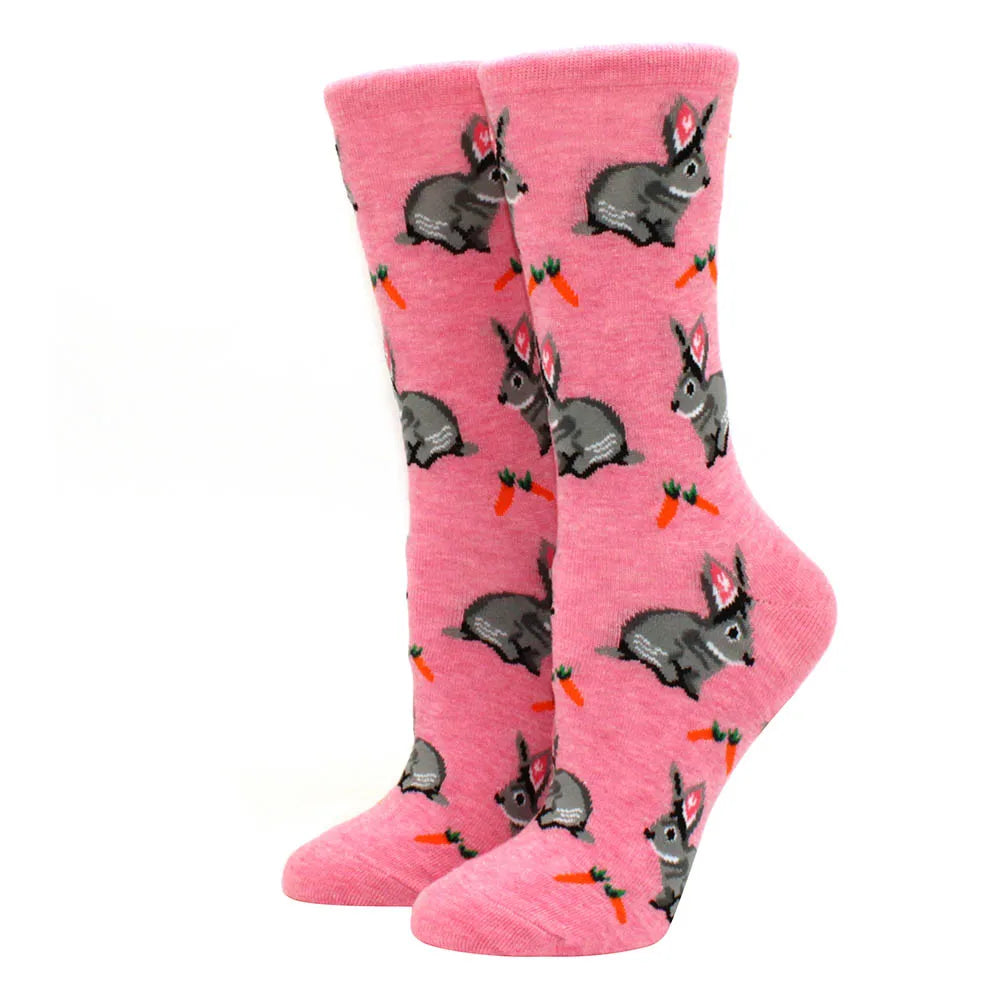 Cute Puppy Cartoon Socks – Corgi & Schnauzer Mid-Tube Unisex Breathable Comfort