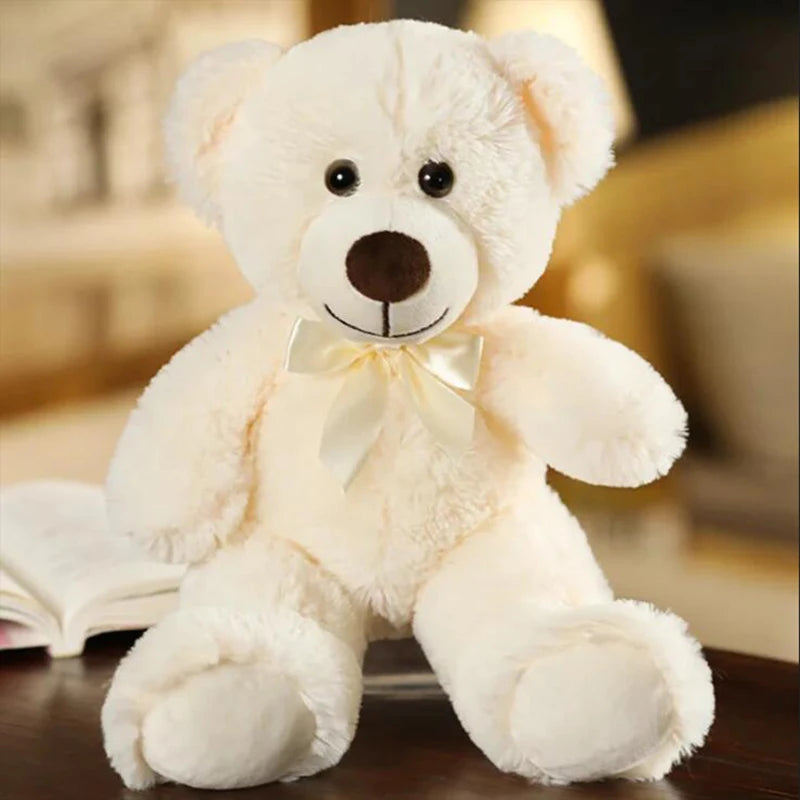 Christmas Teddy Bear Plush Toy – Cute Stuffed Doll for Kids, Valentine's or Holiday Gift