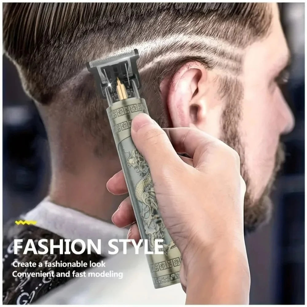T9 Electric Hair & Beard Trimmer – Professional Grooming Clipper for Men