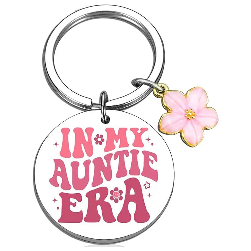 Auntie Keychain Gift – Perfect for Mother’s Day, Birthday, & Christmas from Niece/Nephew