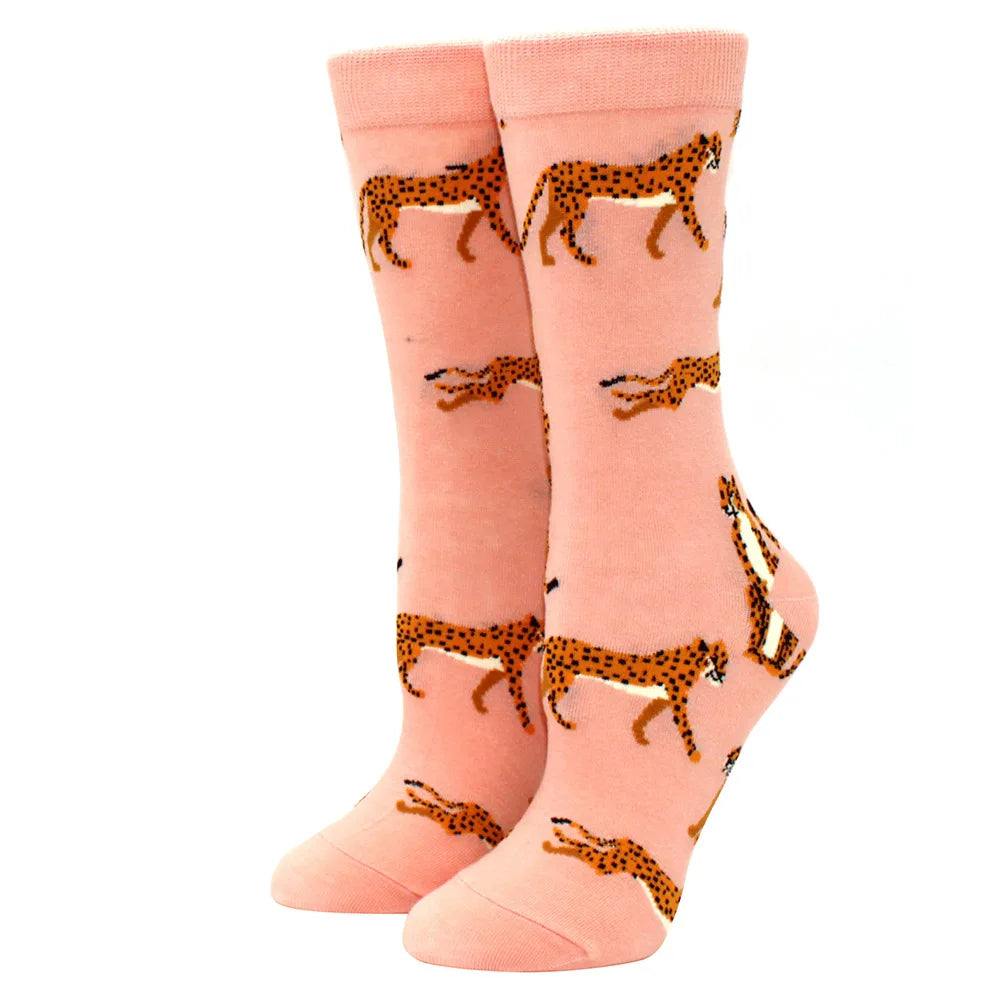 Cute Puppy Cartoon Socks – Corgi & Schnauzer Mid-Tube Unisex Breathable Comfort