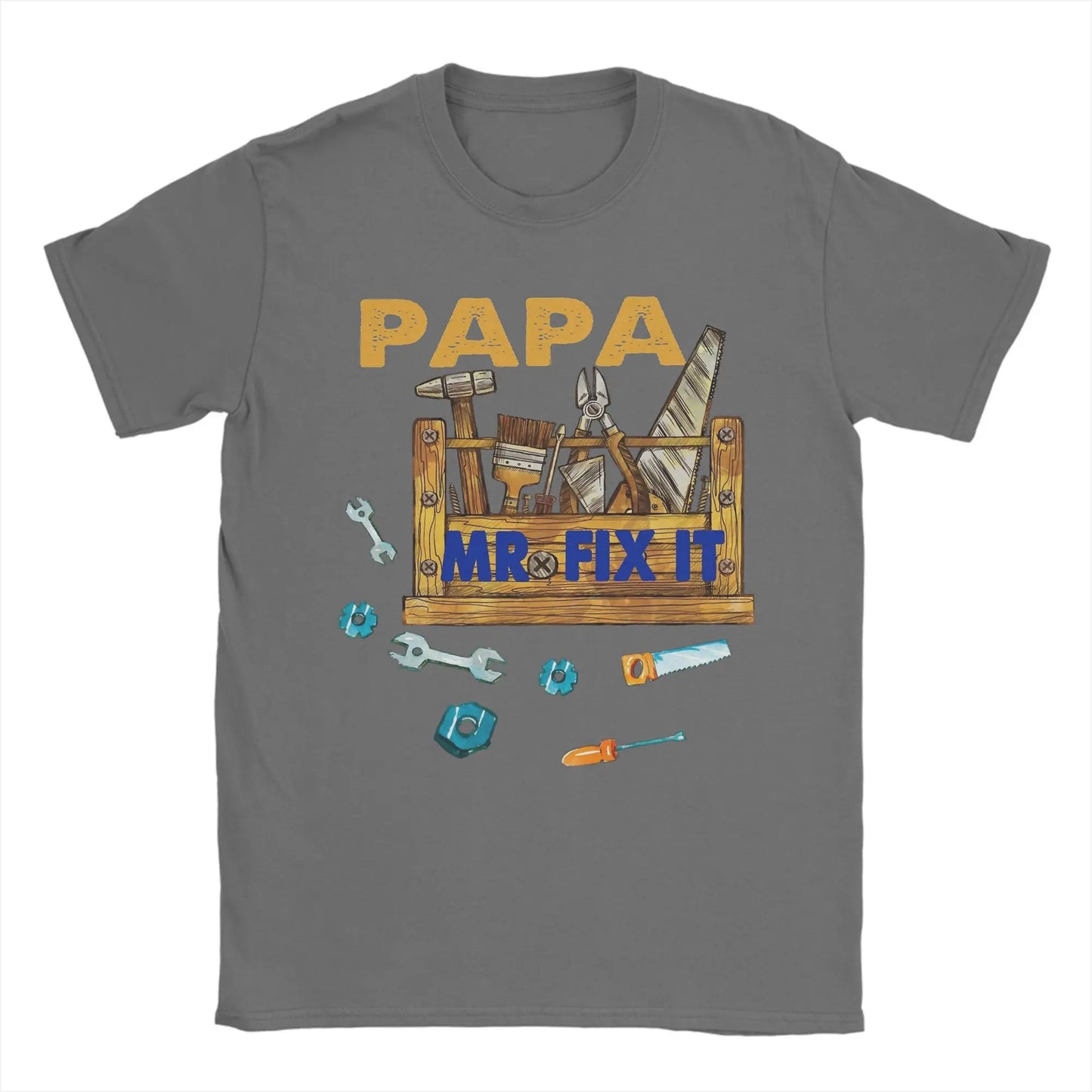 Papa Mr. Fix It T-Shirt – Happy Father's Day Gift for Men & Women