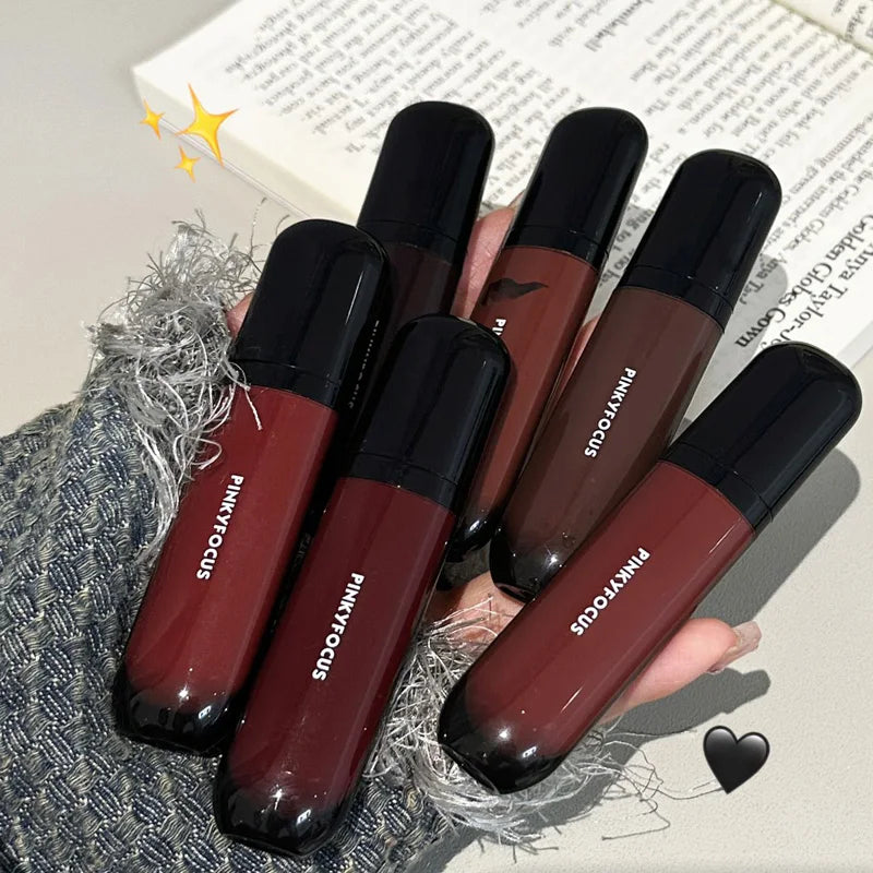 Red Brown Mirror Lip Glaze – Hydrating, Non-Stick, High-Pigment Lip Tint