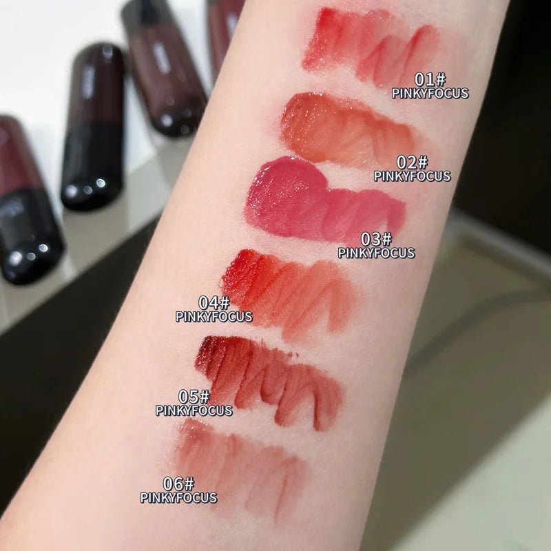Red Brown Mirror Lip Glaze – Hydrating, Non-Stick, High-Pigment Lip Tint