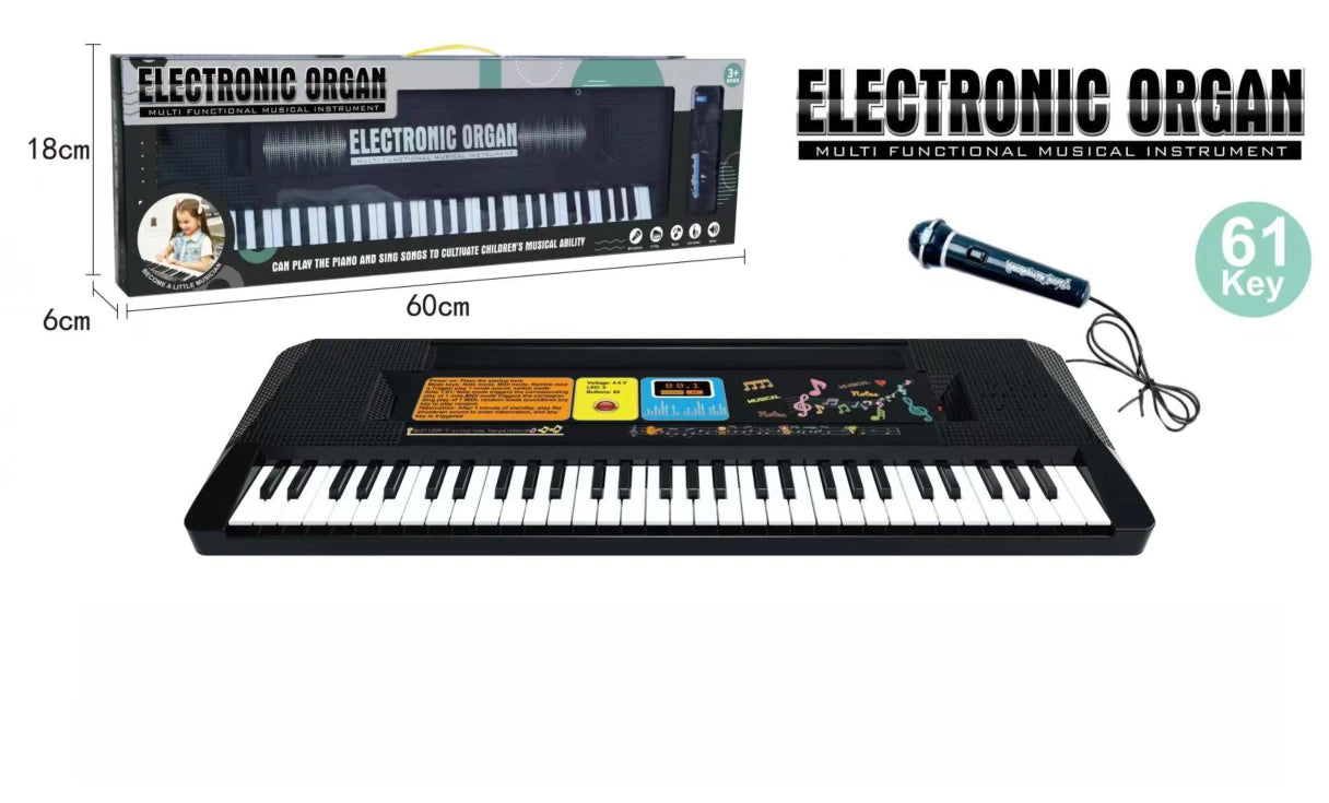 37/61-Key Electronic Keyboard for Kids & Beginners