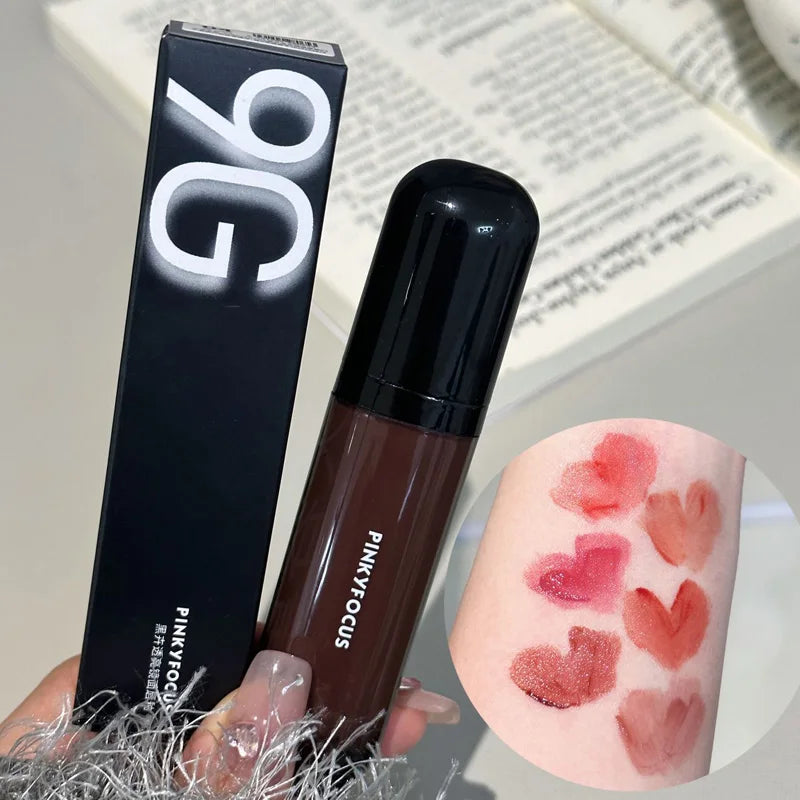Red Brown Mirror Lip Glaze – Hydrating, Non-Stick, High-Pigment Lip Tint