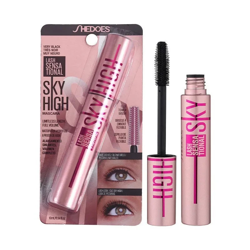 4D Black Waterproof Mascara – Long-Lasting Lash Enhancer