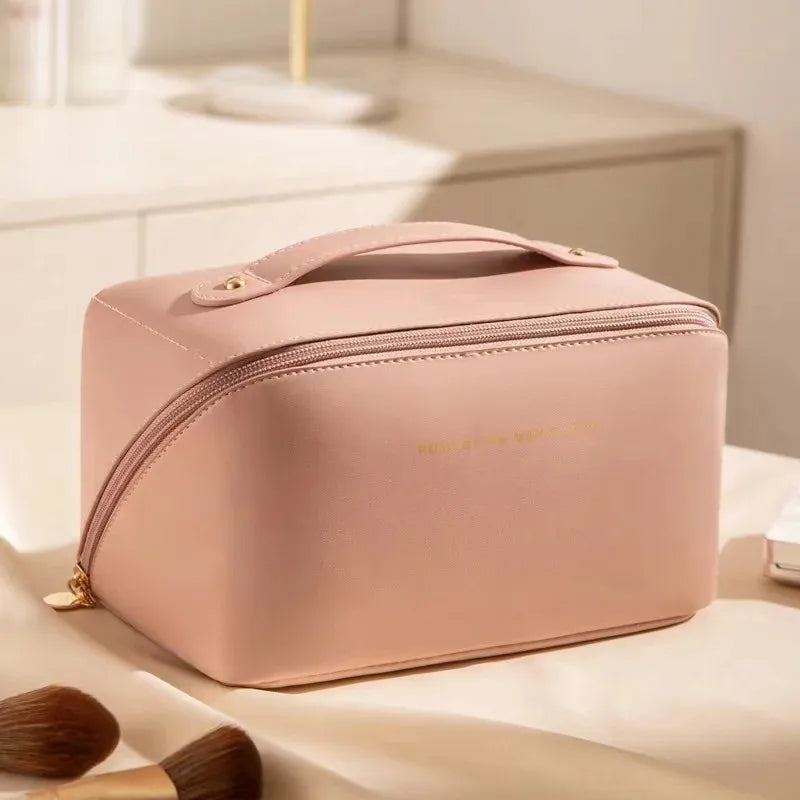 Large Capacity Cosmetic Bag – Portable Makeup Organizer (Factory Direct)