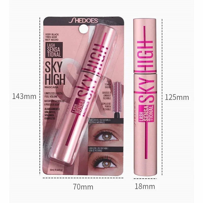4D Black Waterproof Mascara – Long-Lasting Lash Enhancer