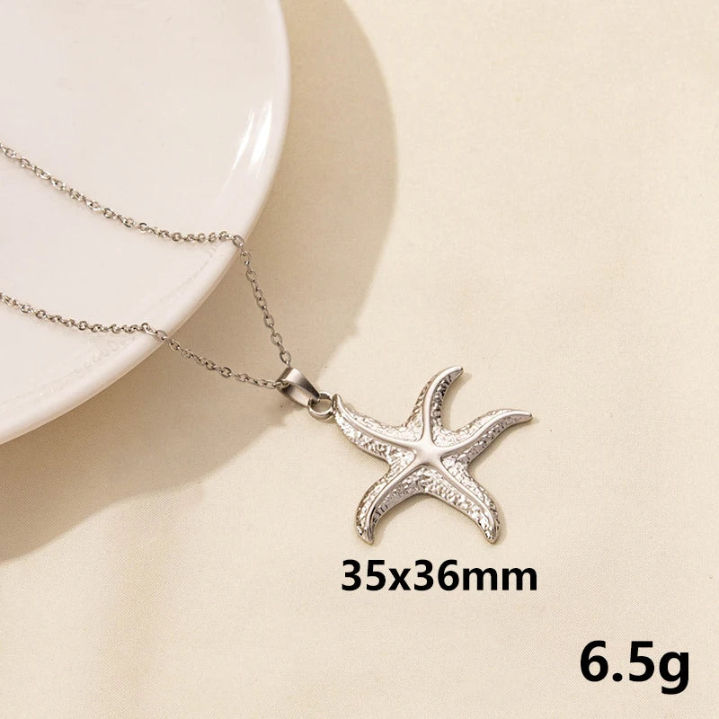 Punk Shark Charm Necklace – Ocean Animal Pendant Choker for Men & Women